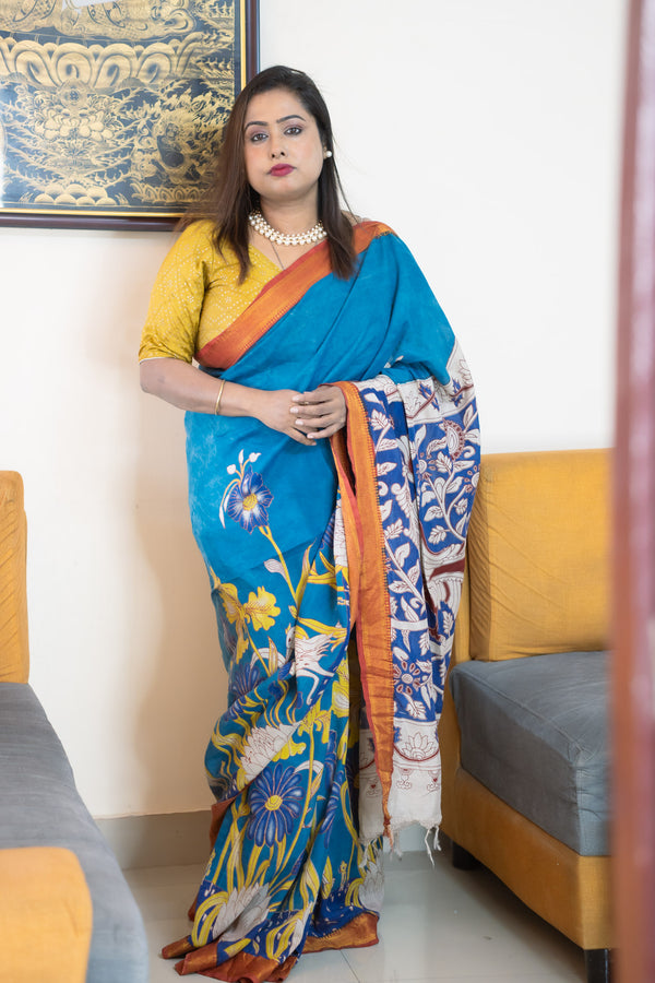 Silk Saree - Uttariya