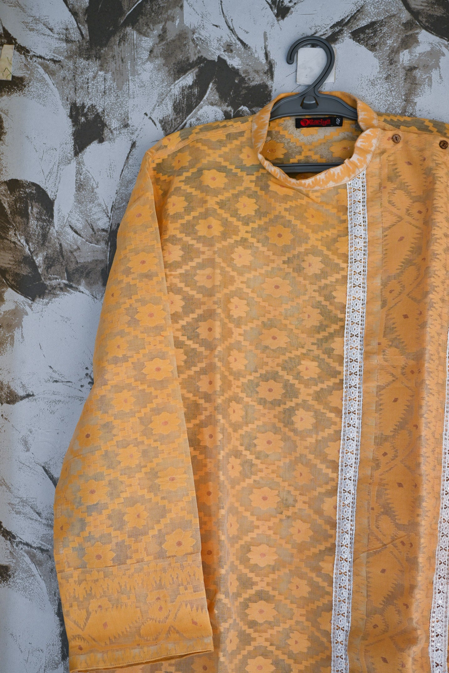 Jamdani long Kurta