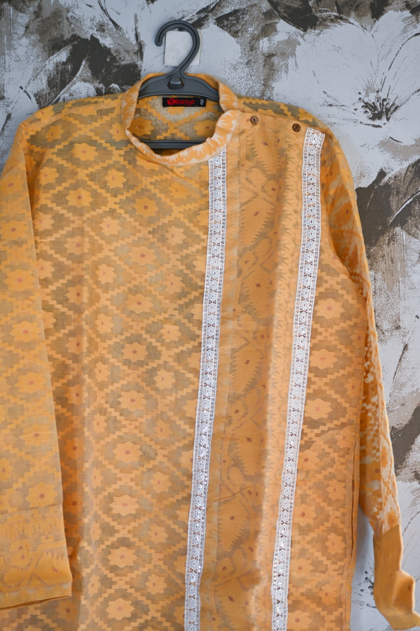 Jamdani long Kurta