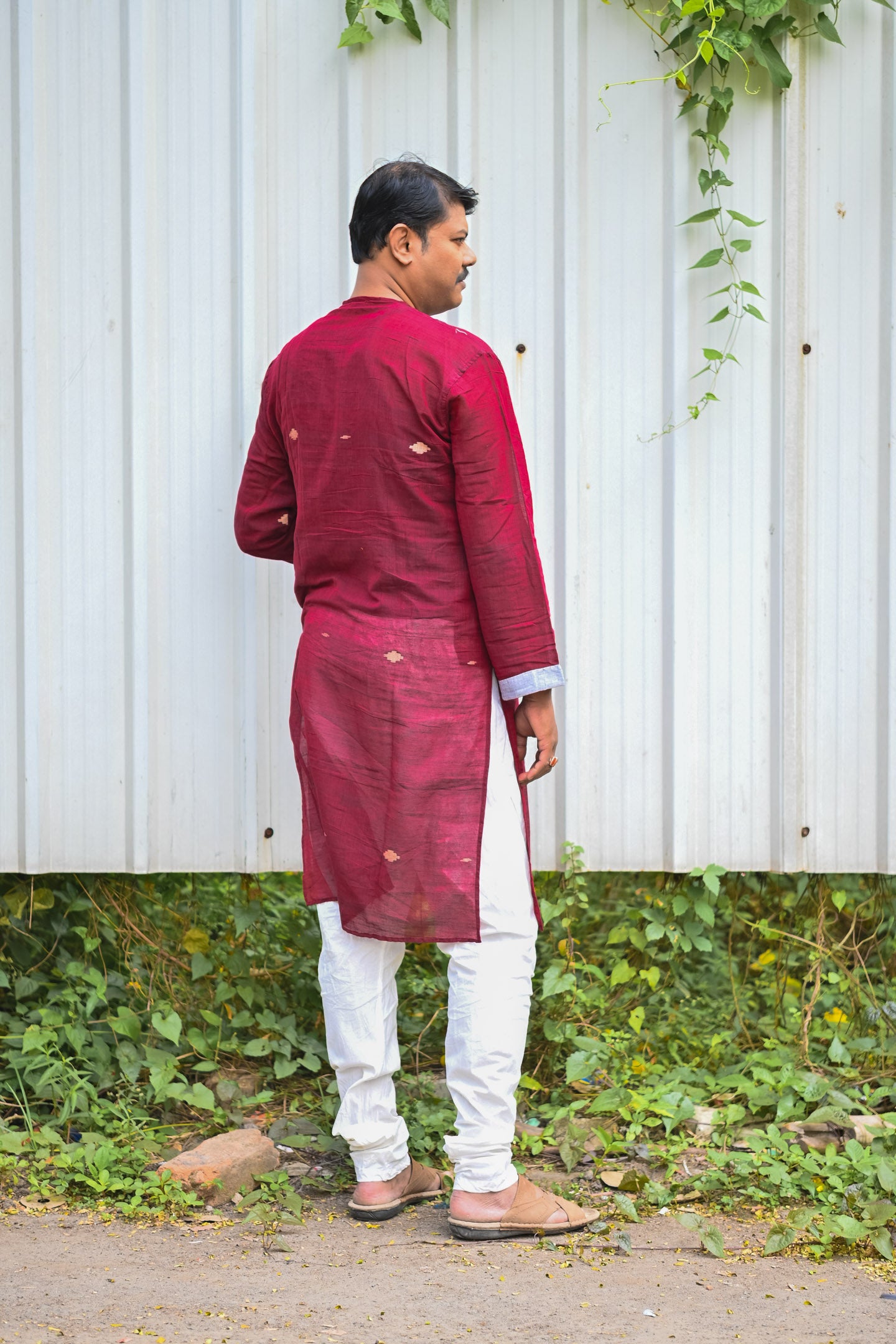 Jamdani long kurta