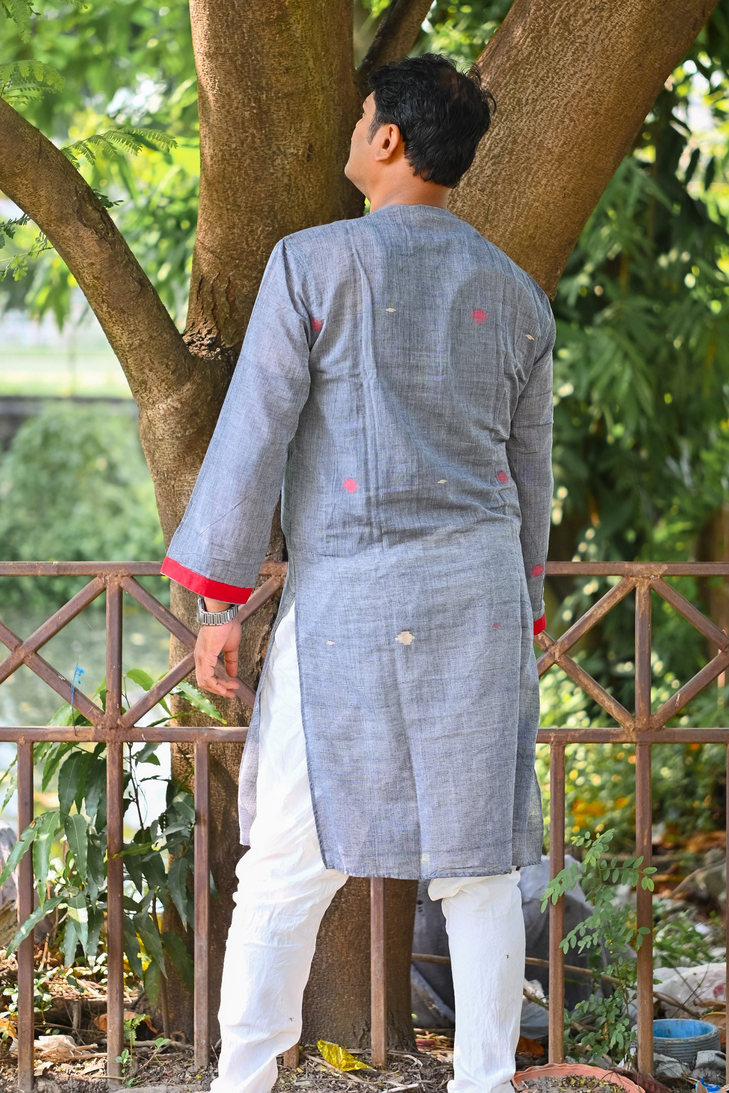 Jamdani long kurta