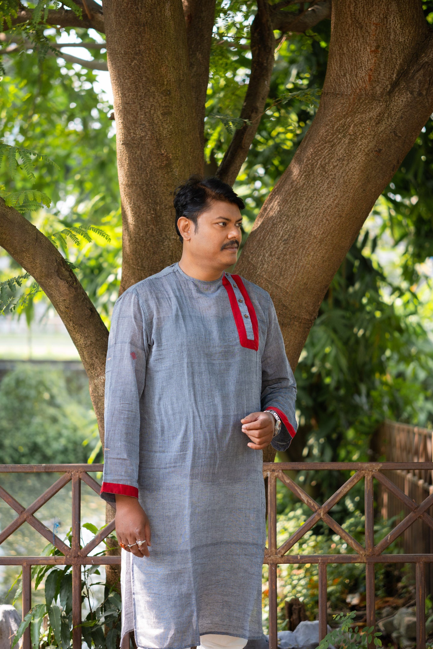 Jamdani long kurta