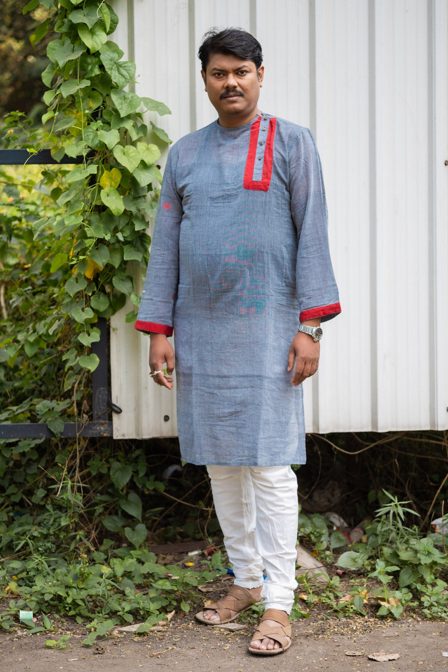 Jamdani long kurta