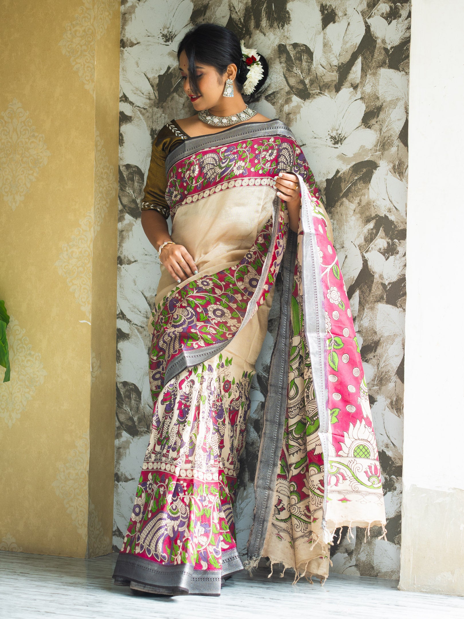 Silken Dynasty Silk Saree
