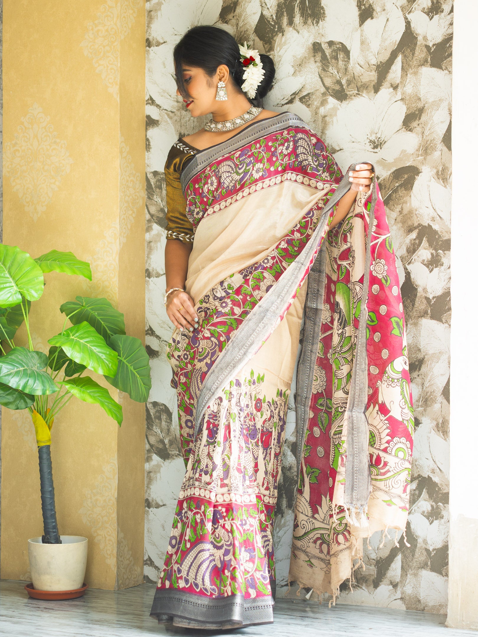 Silken Dynasty Silk Saree