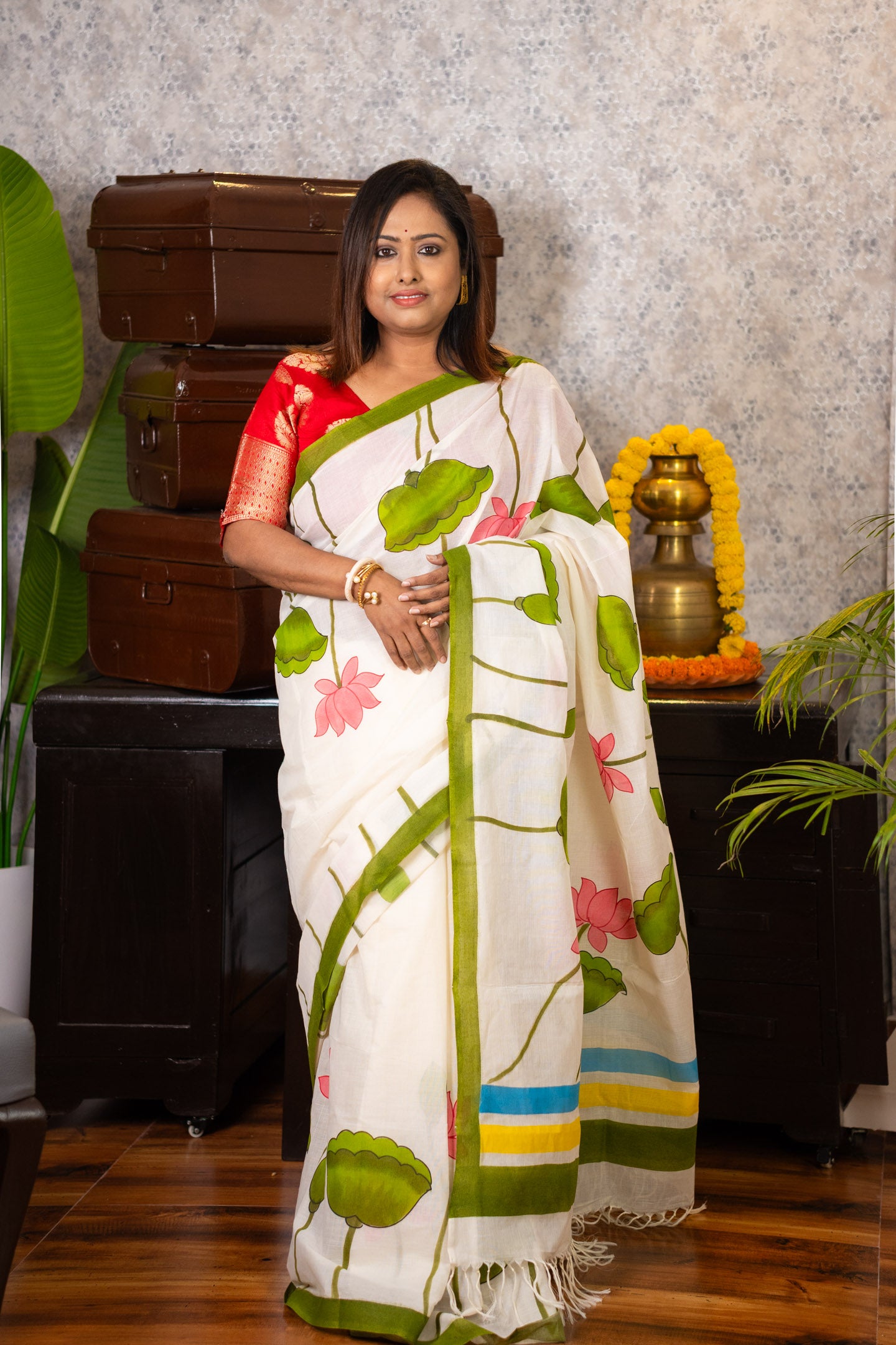 Lalima Canvas Saree