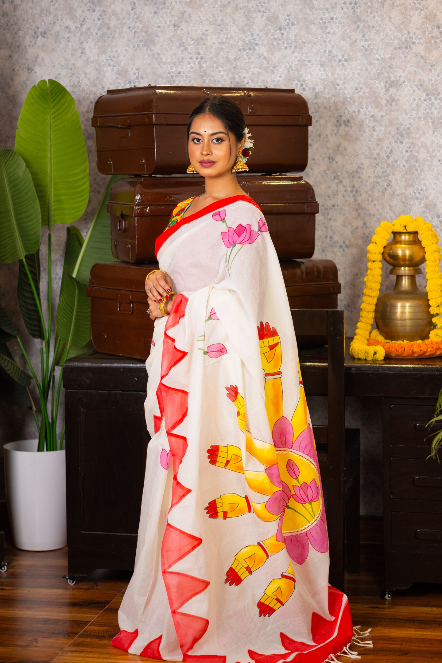 Agni Shvetā Saree