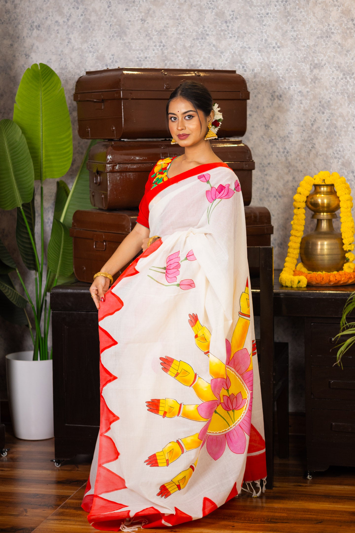 Agni Shvetā Saree