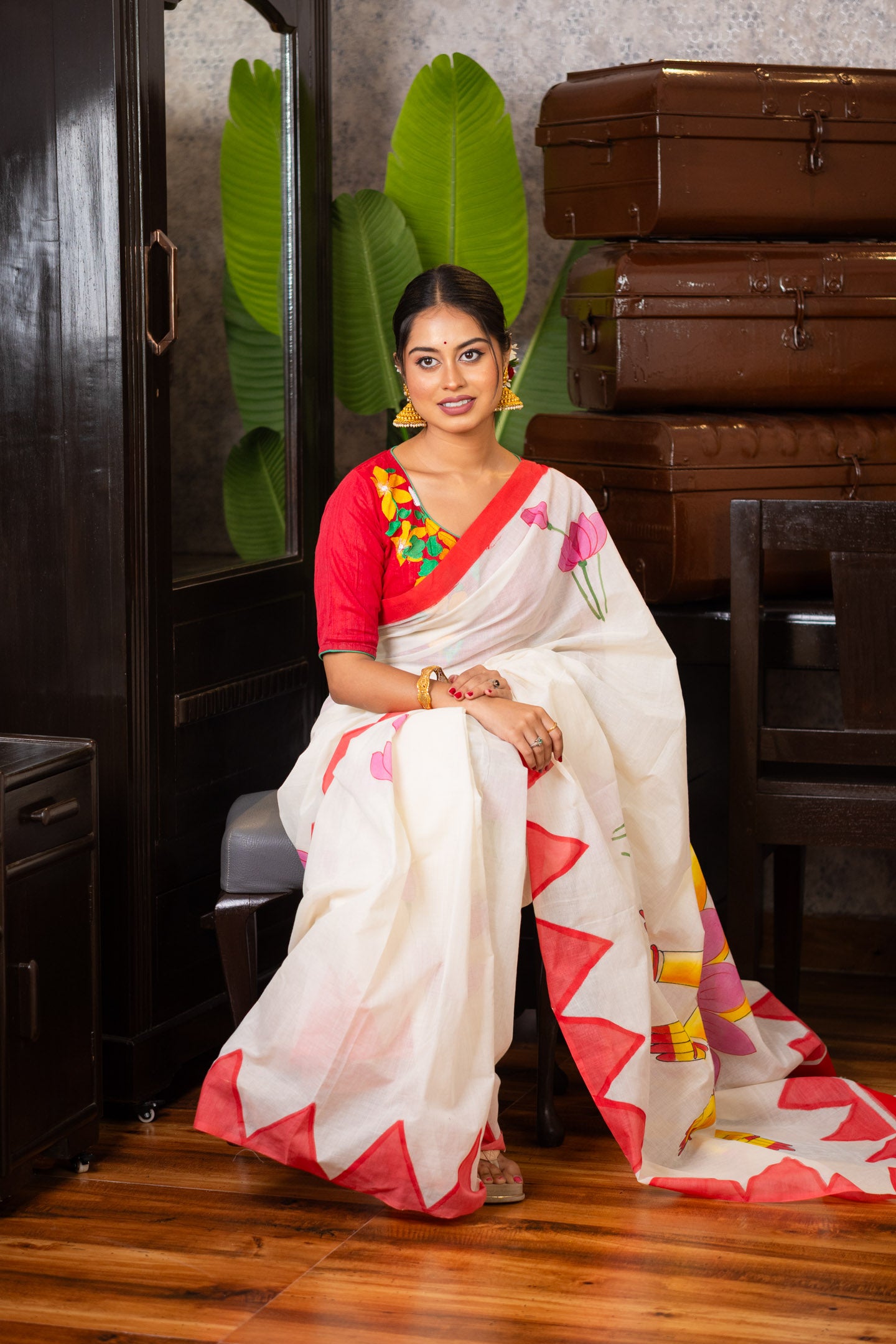 Agni Shvetā Saree