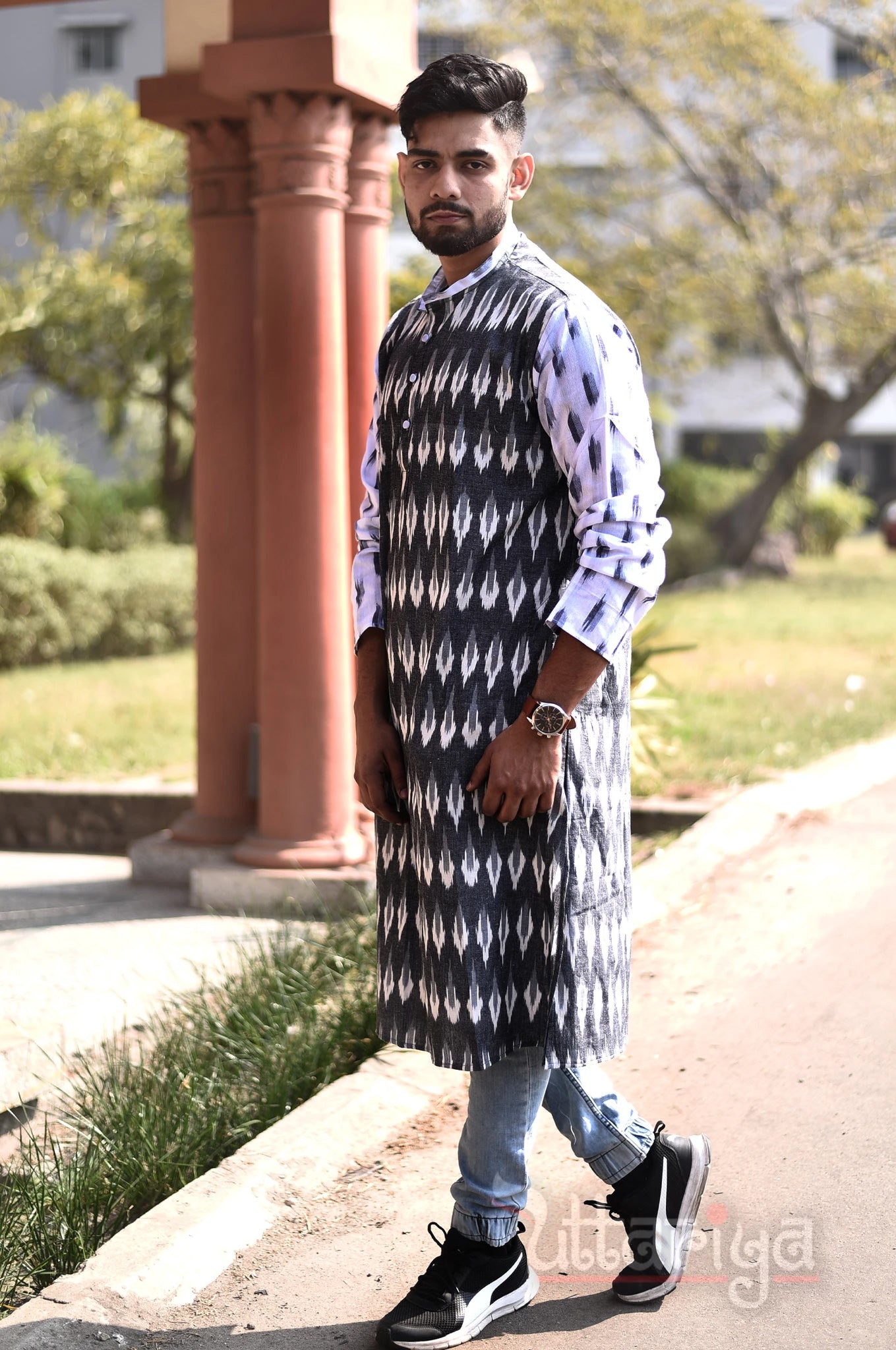 Handloom Jackets For Men - Uttariya