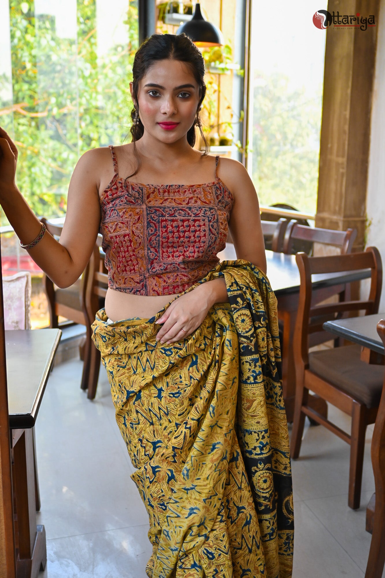 Rotten leaf blouse - Uttariya