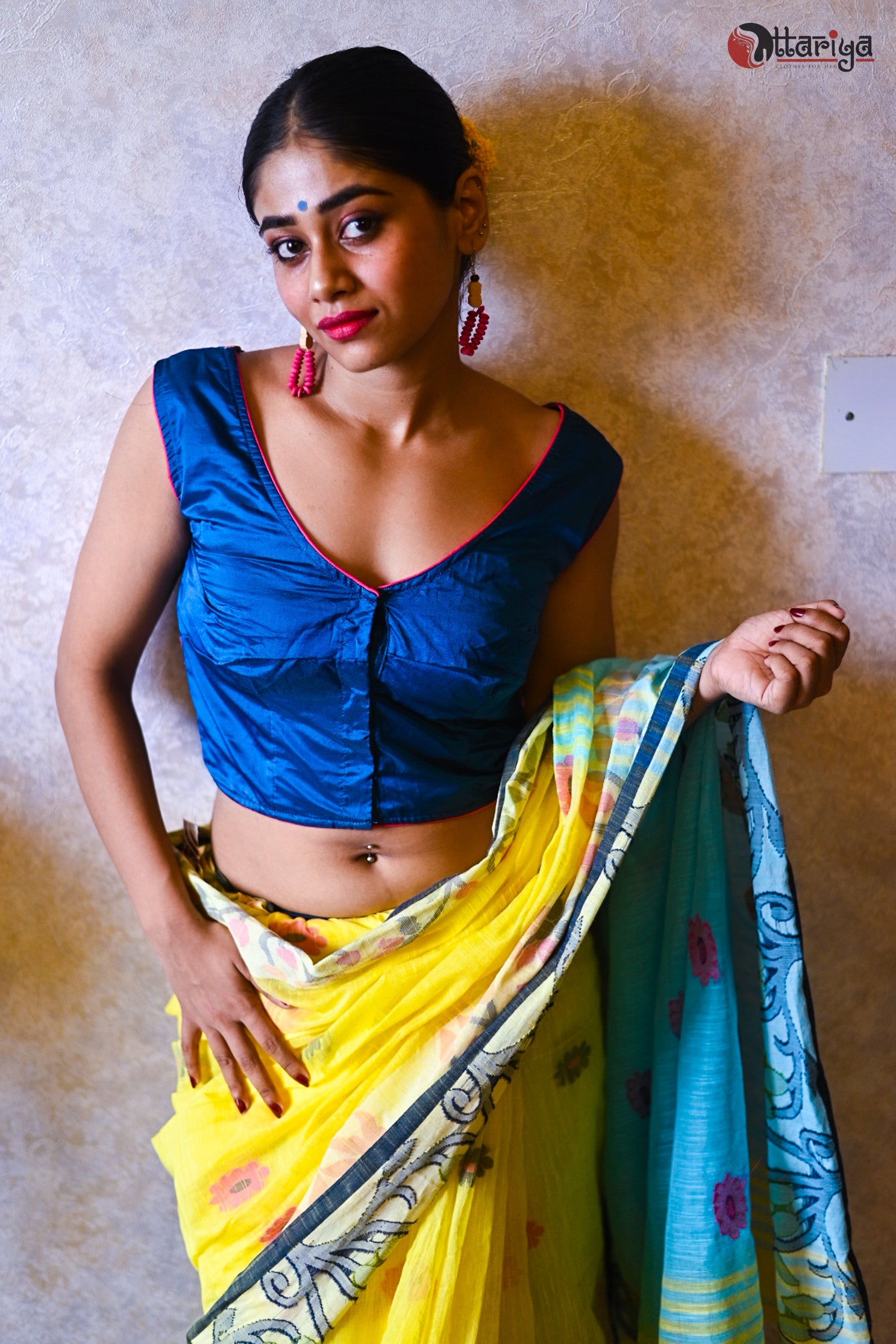 Teal to Love Blouse - Uttariya