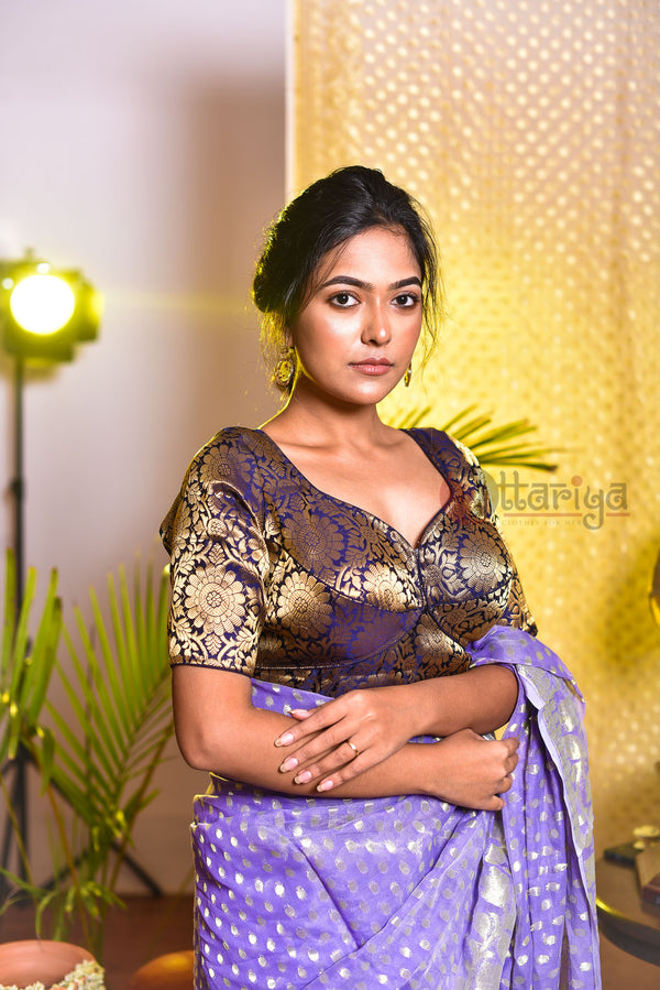 Blue Blouse - Uttariya