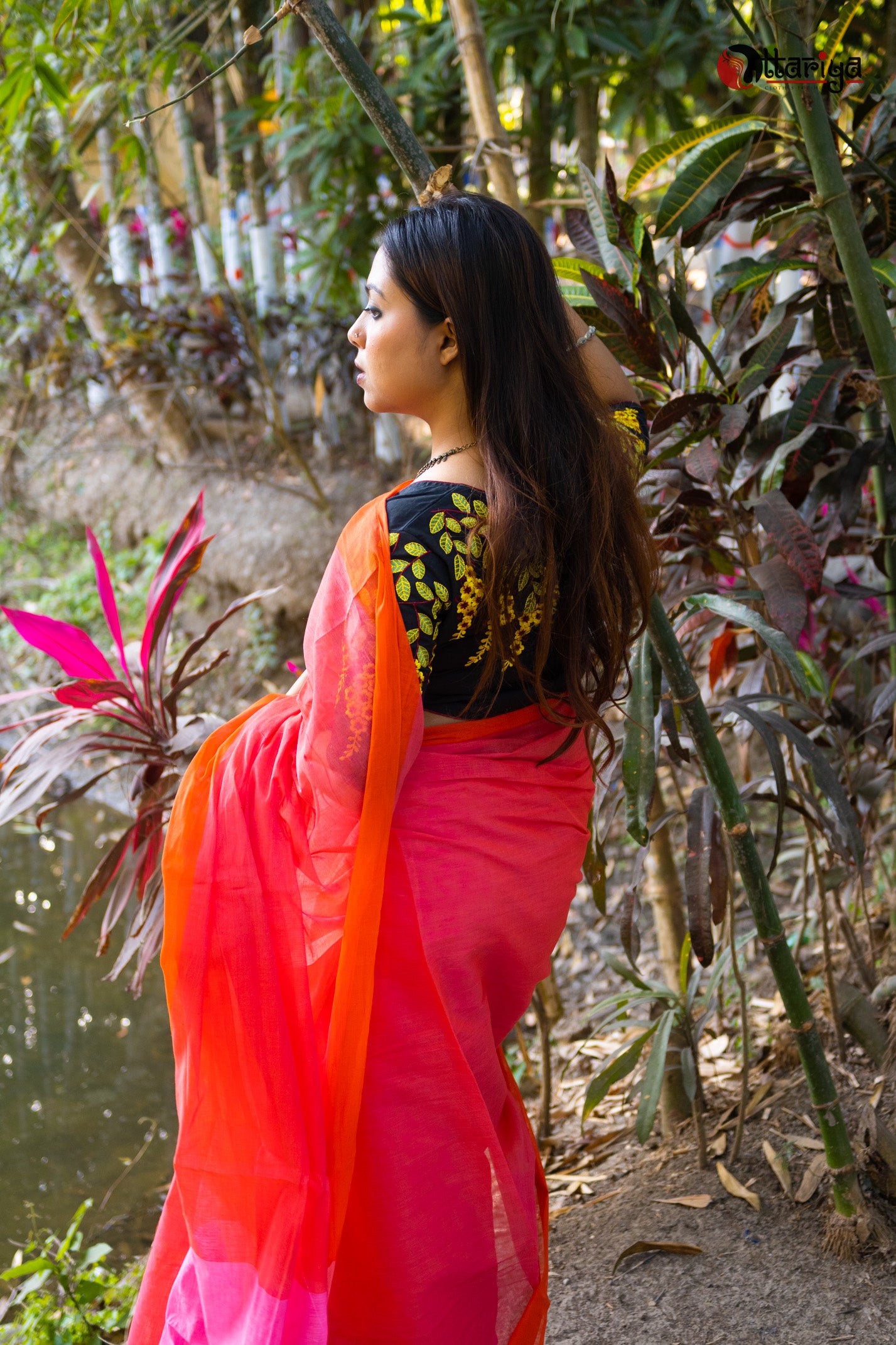 Gullal Saree - Uttariya