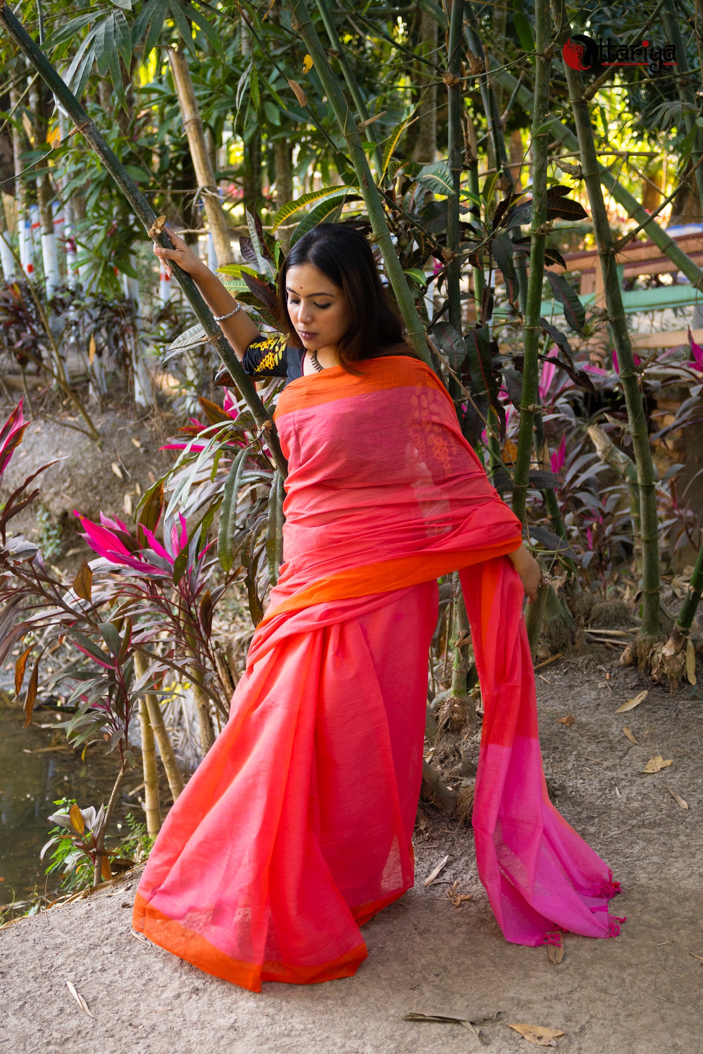 Gullal Saree - Uttariya