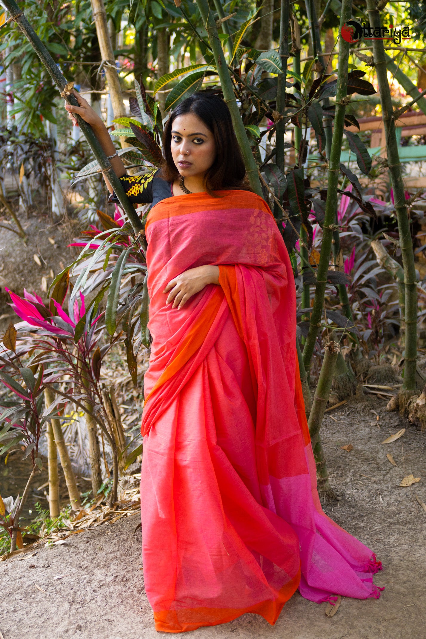 Gullal Saree - Uttariya