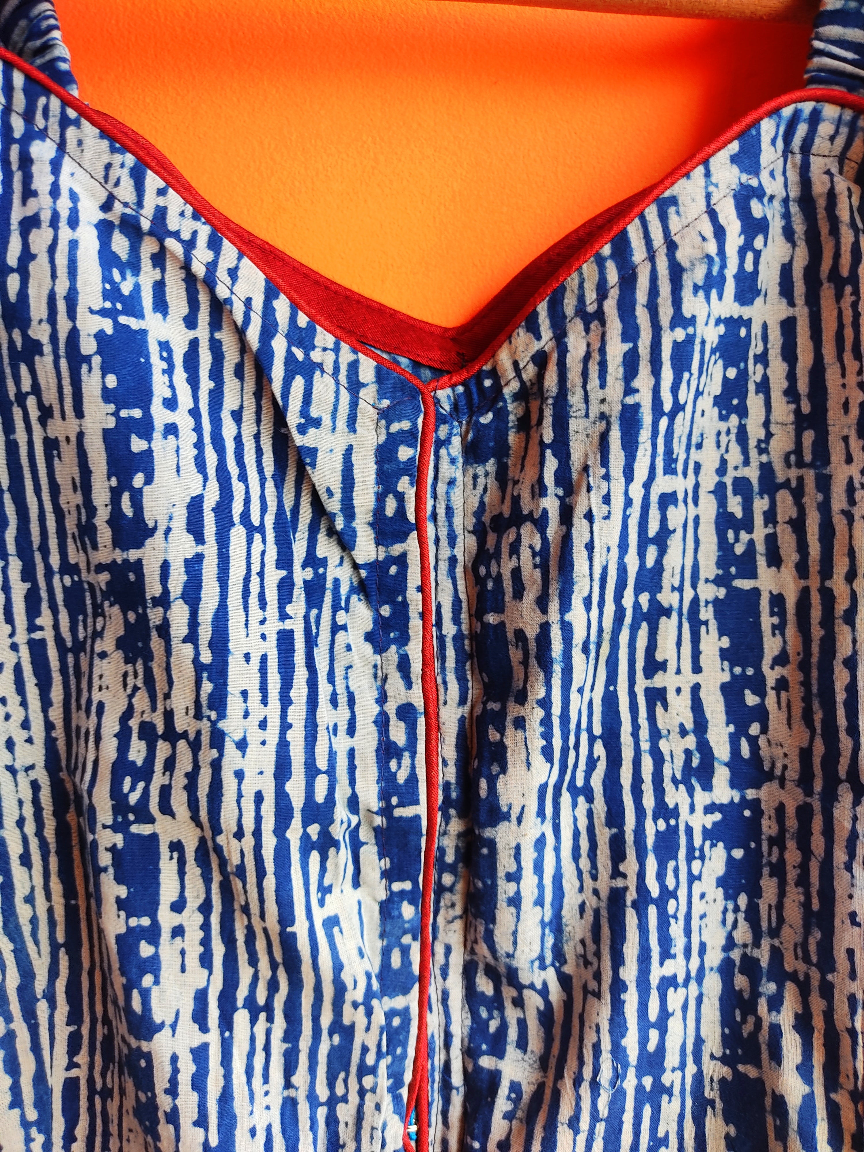 Indigo Blouse - Uttariya