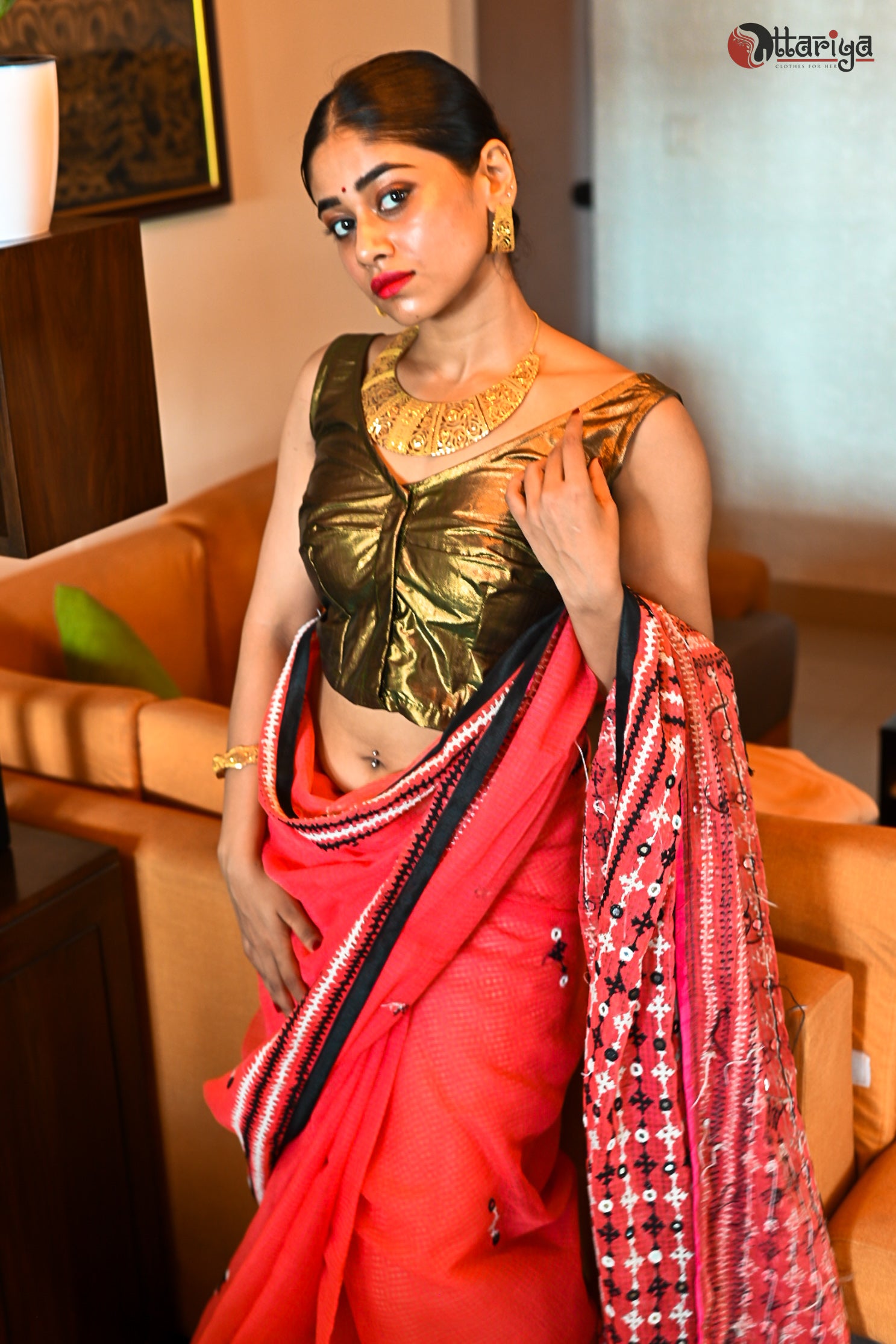 Copper Blouse - Uttariya