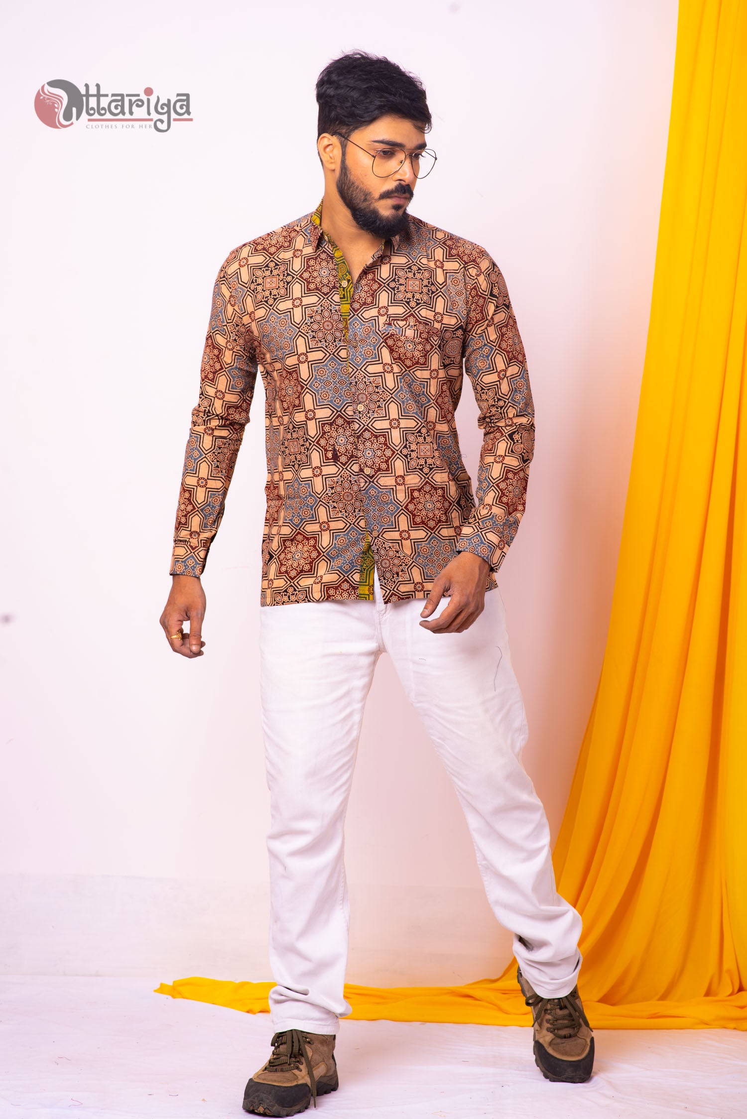 Wooden Kurta - Uttariya