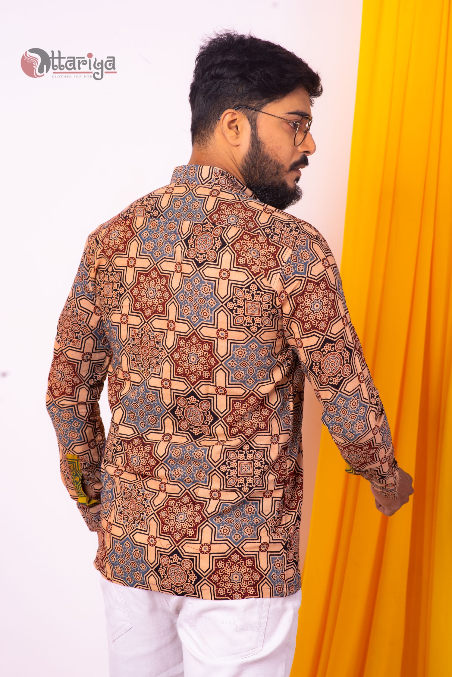 Wooden Kurta - Uttariya