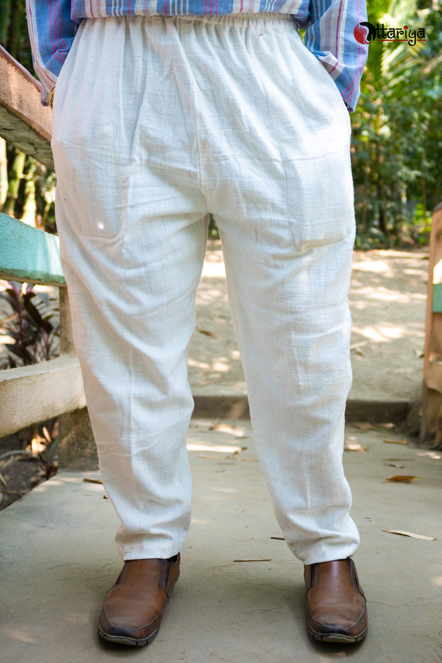 Khadi Designer pant - Uttariya