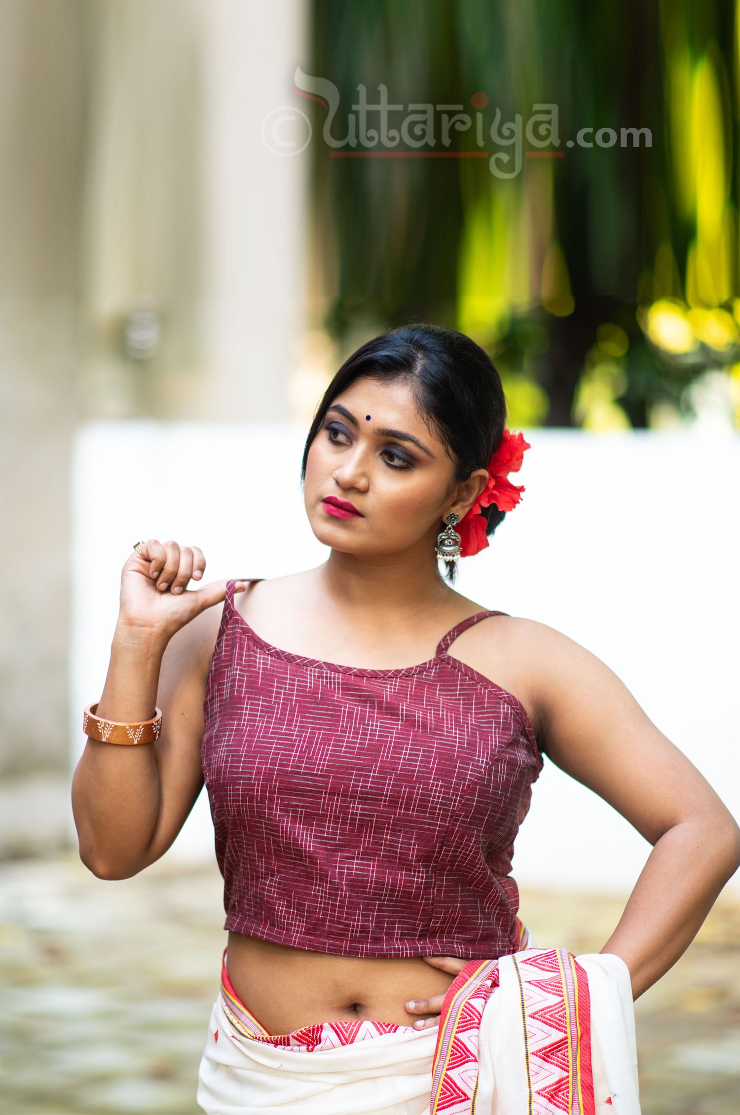 Ikka Blouse - Uttariya