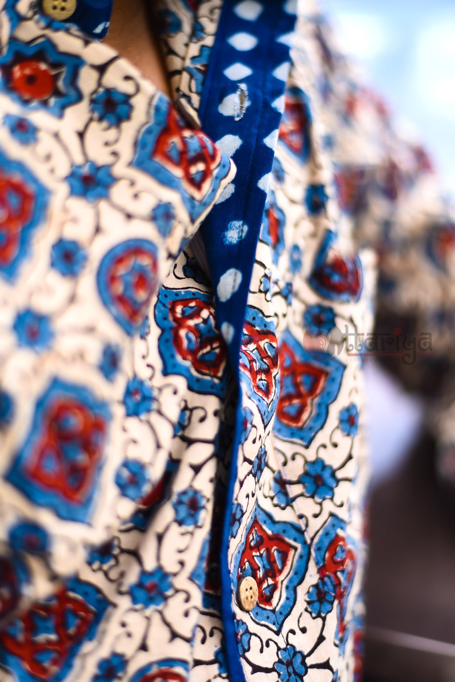 Handloom Cotton Shirt For Men - Uttariya