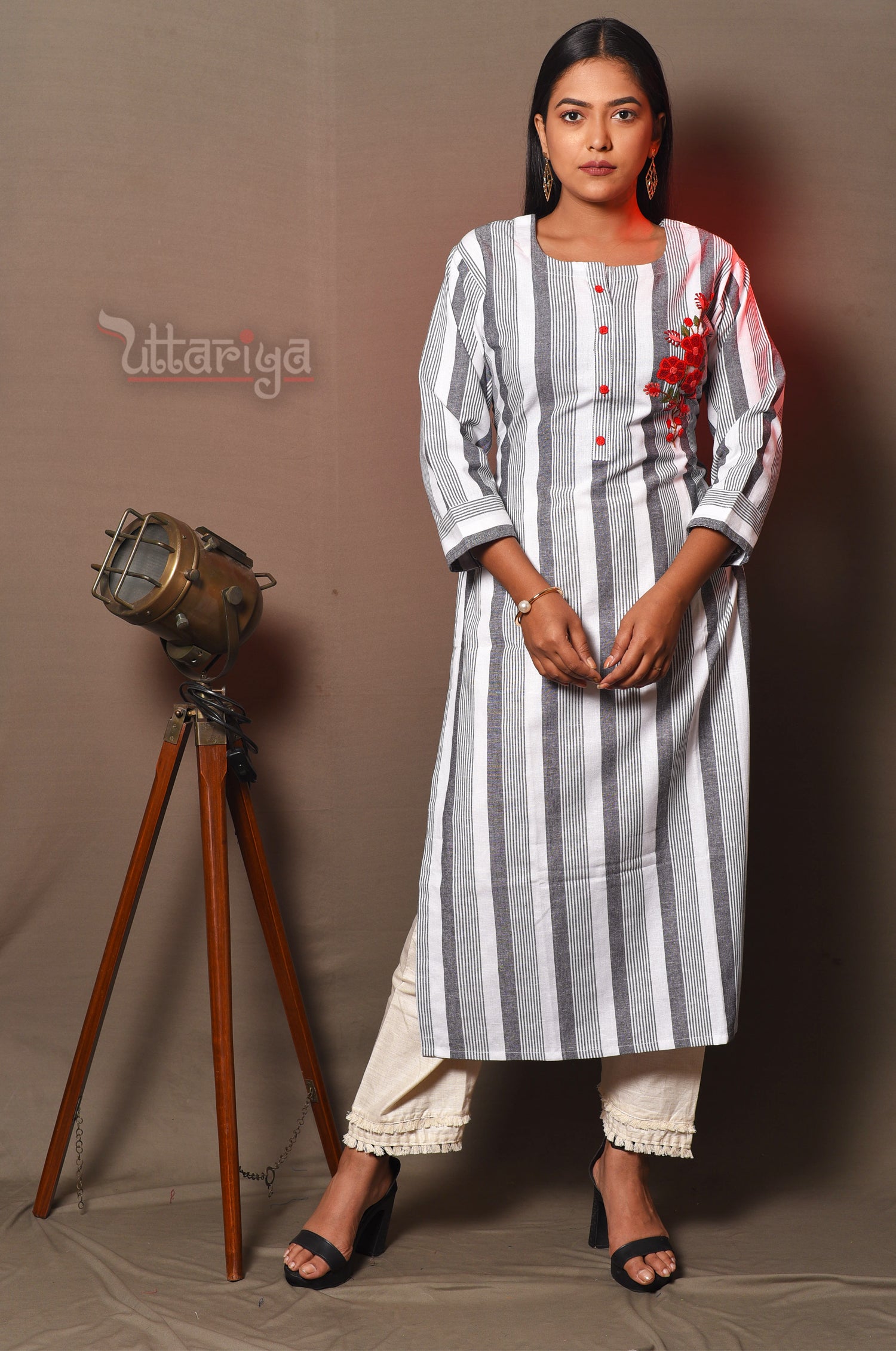 Handloom cotton Tunic - Uttariya