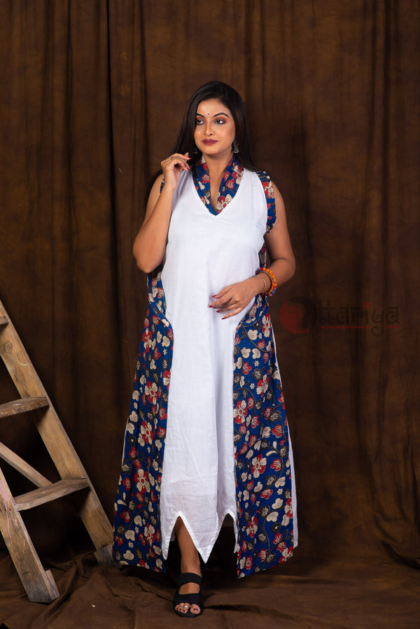 Kalamrija Dress - Uttariya