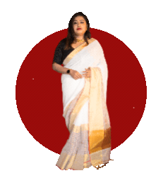 Linen Saree