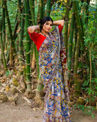 Kahini Kalamkari Pure Cotton Saree