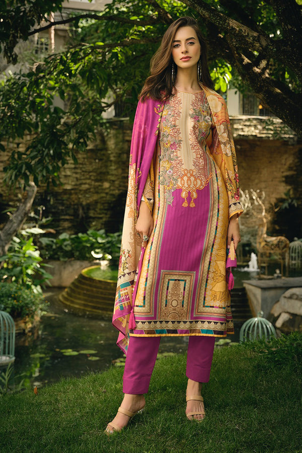 Opulent Pashmina Perfection suit - Uttariya