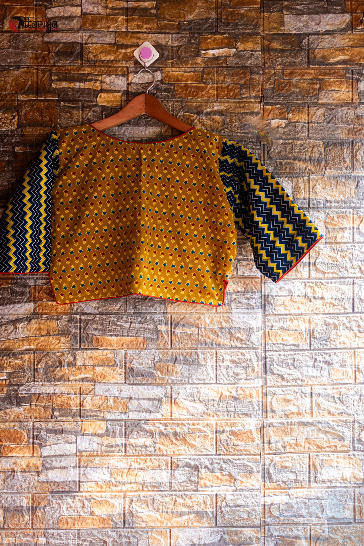 Mystic mustard Mirage Blouse