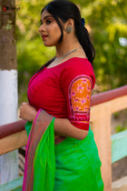 Durga Bonya Blouse - Uttariya
