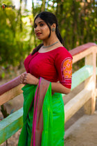 Durga Bonya Blouse - Uttariya