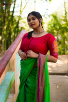 Durga Bonya Blouse - Uttariya