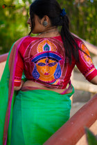 Durga Bonya Blouse - Uttariya