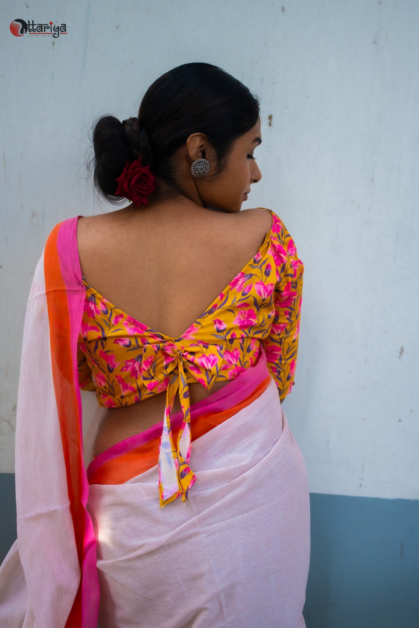 Couture Cascade blouse