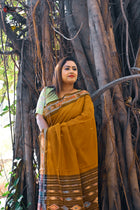 Golden Threads Ikkat Radiance - Uttariya