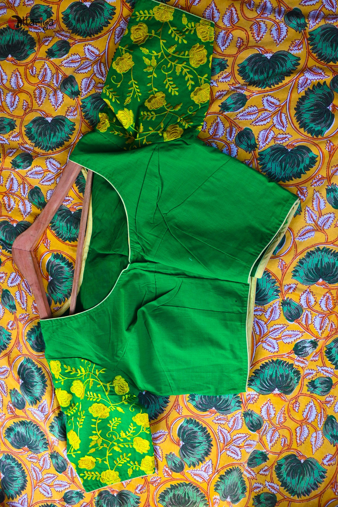 Holud Golap Blouse - Uttariya
