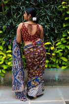 Kalamkari blouse - Uttariya