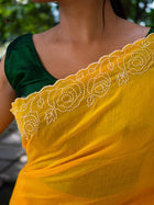Holde ful Saree