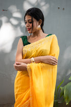 Holde ful Saree