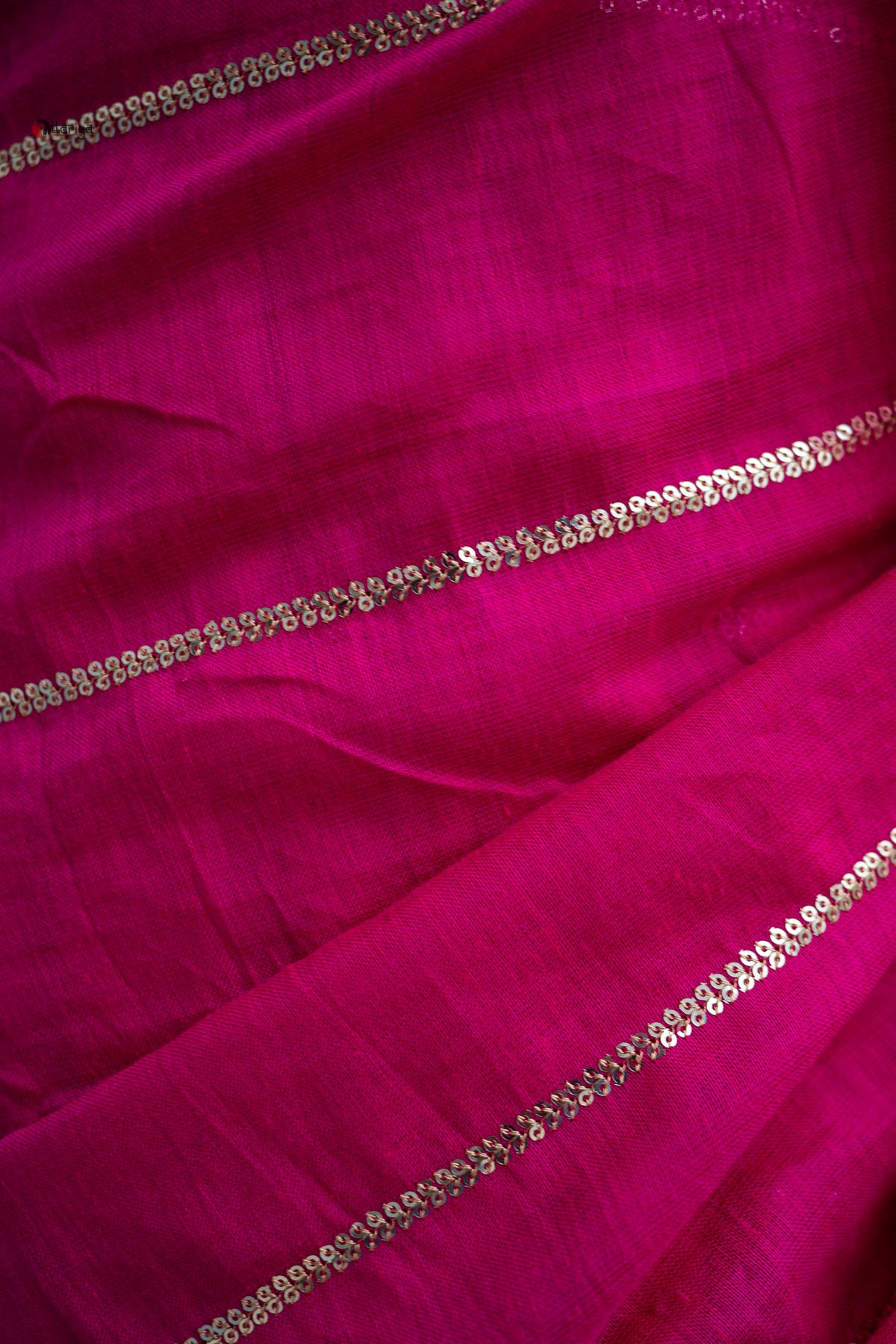 Pinky Sequence Saree