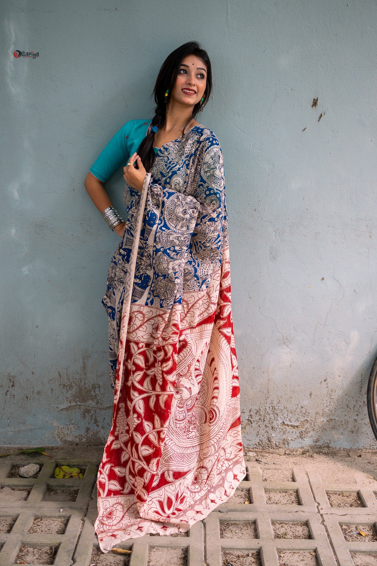 Darini kahini Kalamkari Saree