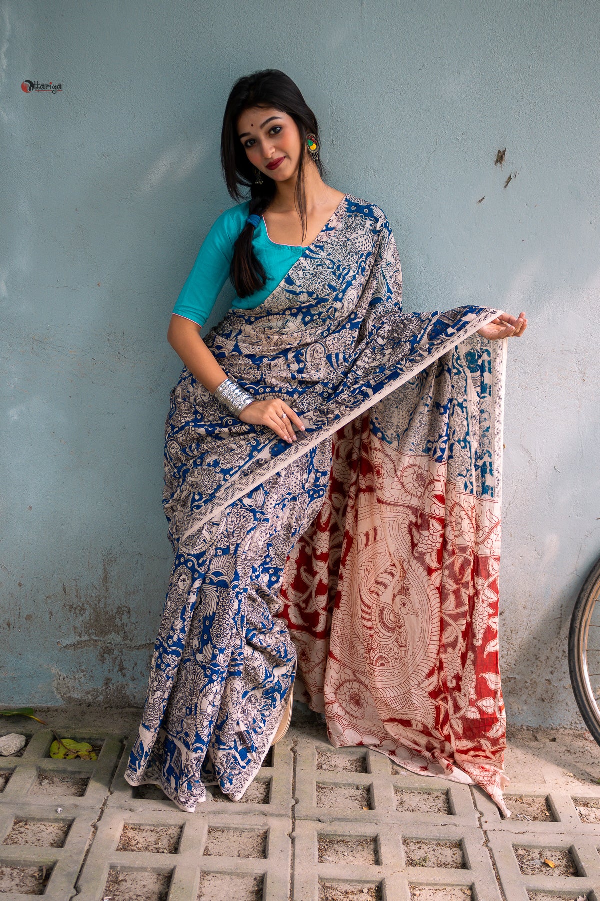 Darini kahini Kalamkari Saree