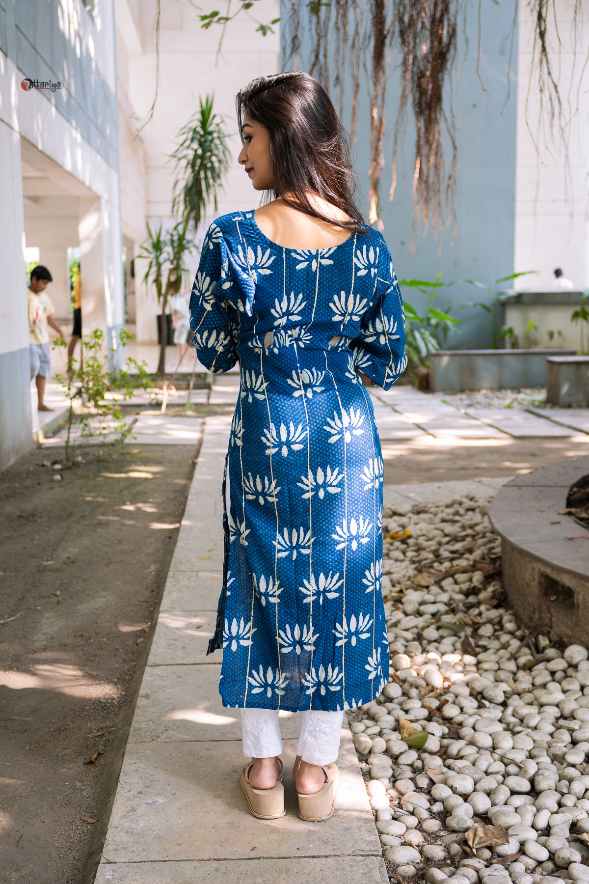 Indigo Sequence Kurti