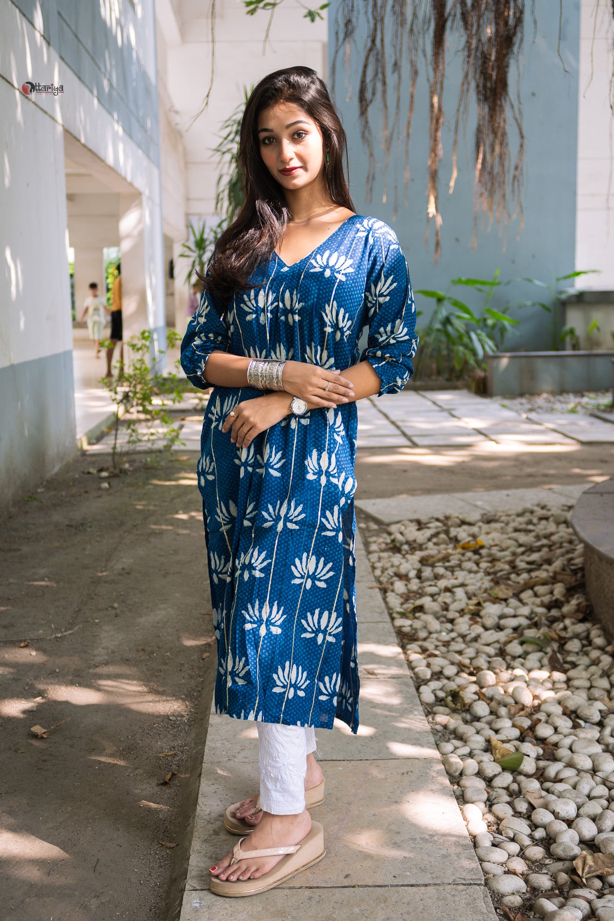 Indigo Sequence Kurti