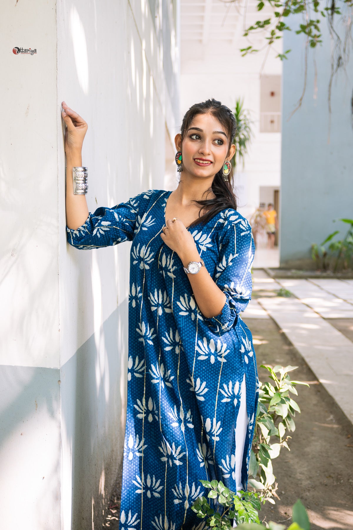 Indigo Sequence Kurti