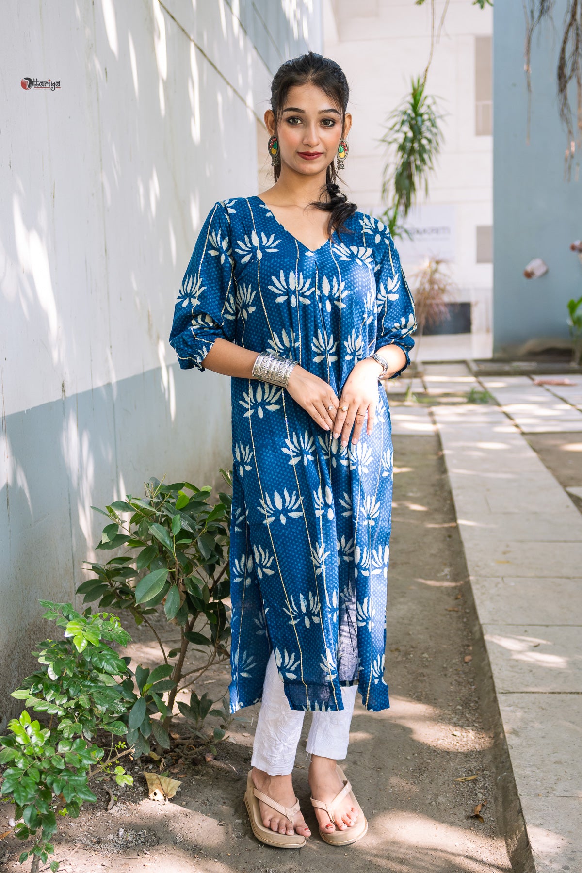 Indigo Sequence Kurti